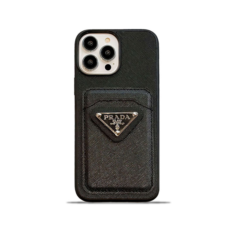 Luxurious leather iPhone case
