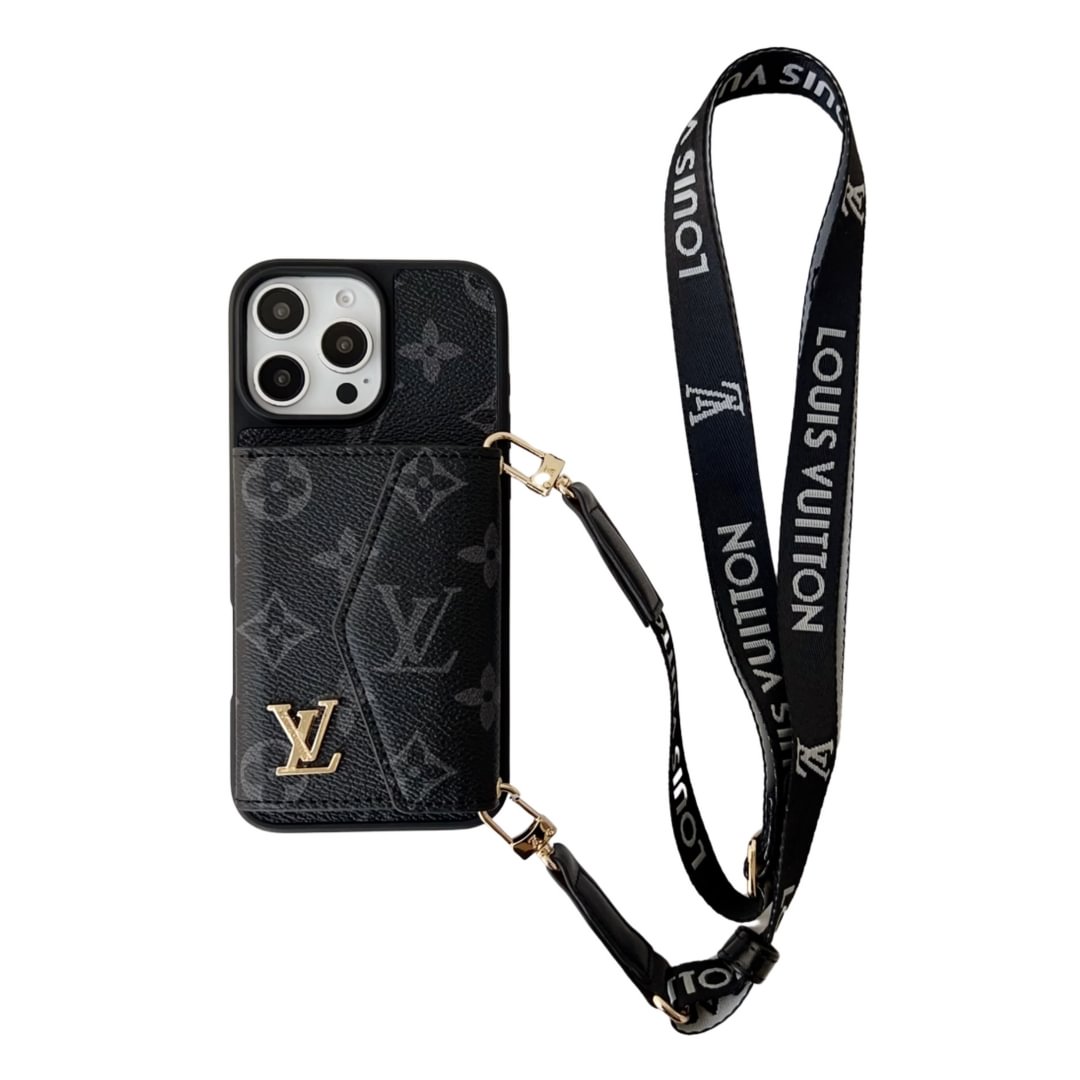 Crossbody Wallet Accordion Card Holder Canvas iPhone Leather cases