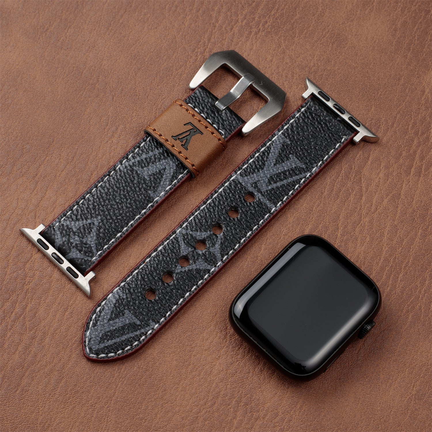 Classic Handmade Leather Band For Apple Watch