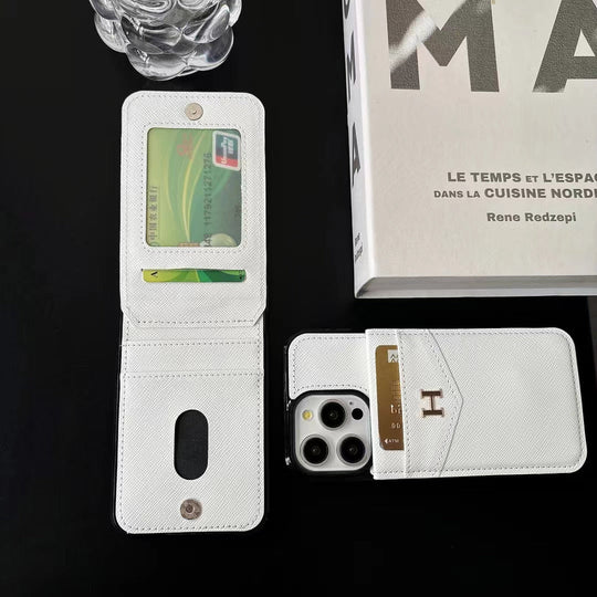 iPhone Case & Card Holder- Luxury Designer Collection