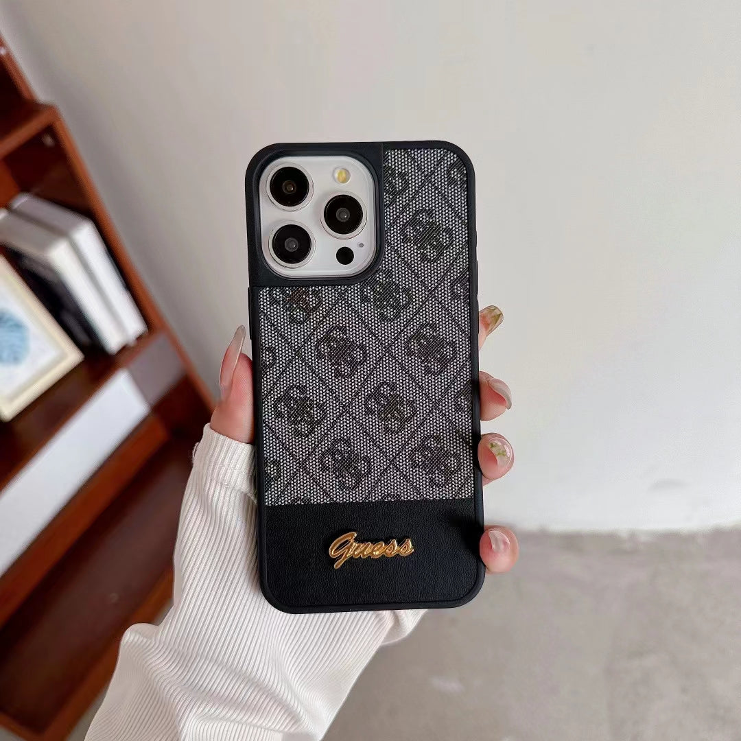 Guess Monogram For iPhone Case
