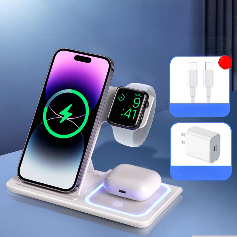 iPhone Serie 3-in-1 Wireless Charger Stand