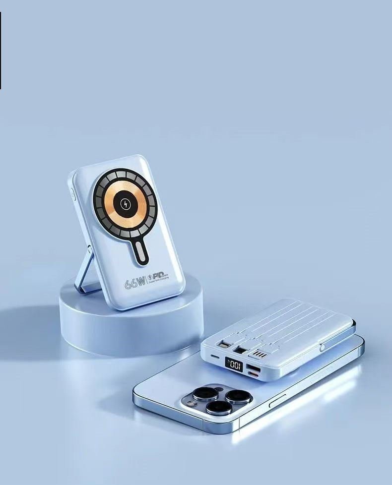 Mini Slim Magsafe Power Bank Magnetic Wireless Charger