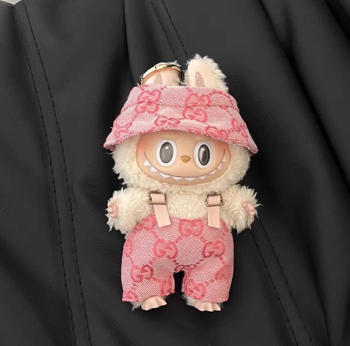 Labubu Doll's Clothing Toy Clothes-GG pink suit