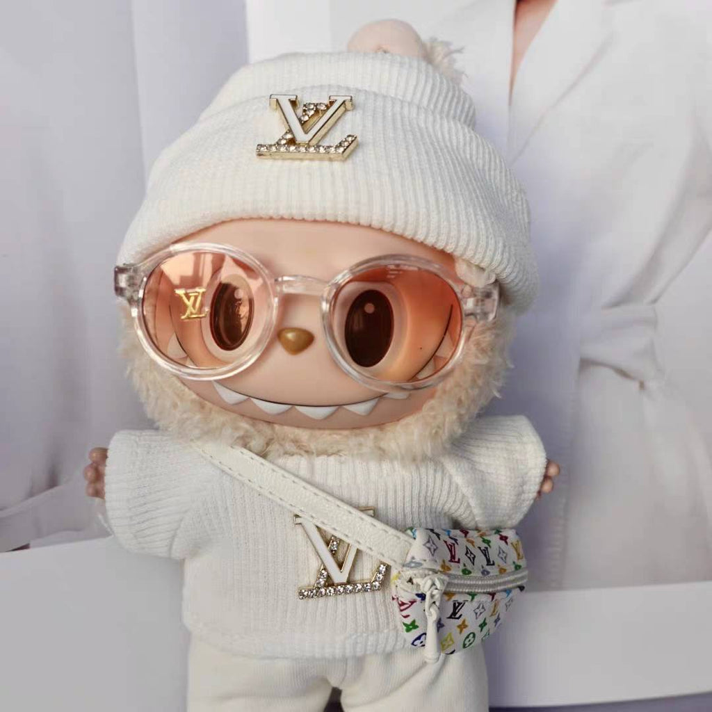 Labubu Doll's Clothing Toy Clothes-LV（White）