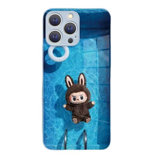 Labubu iPhone Case（Glass）