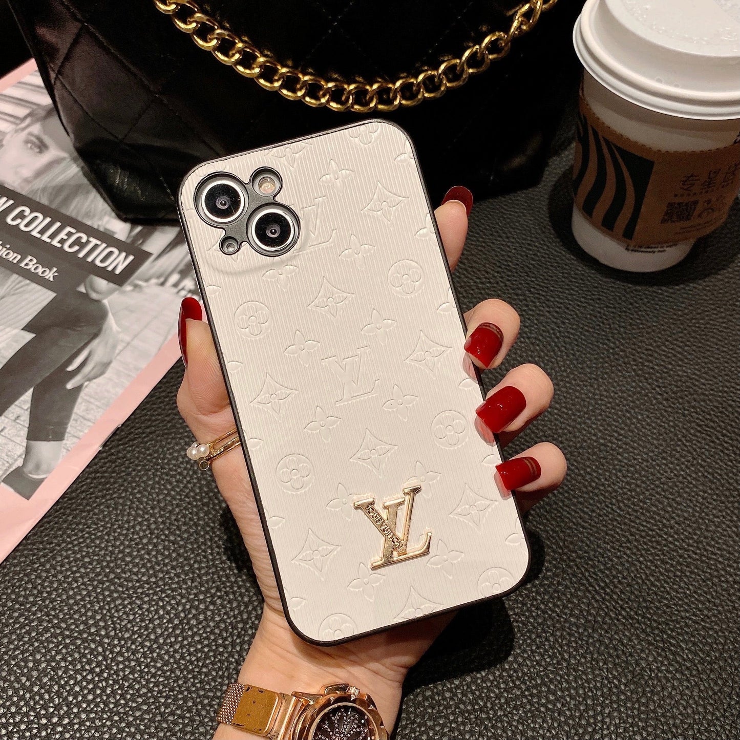 NEW LV Shine x Mono iPhone Case