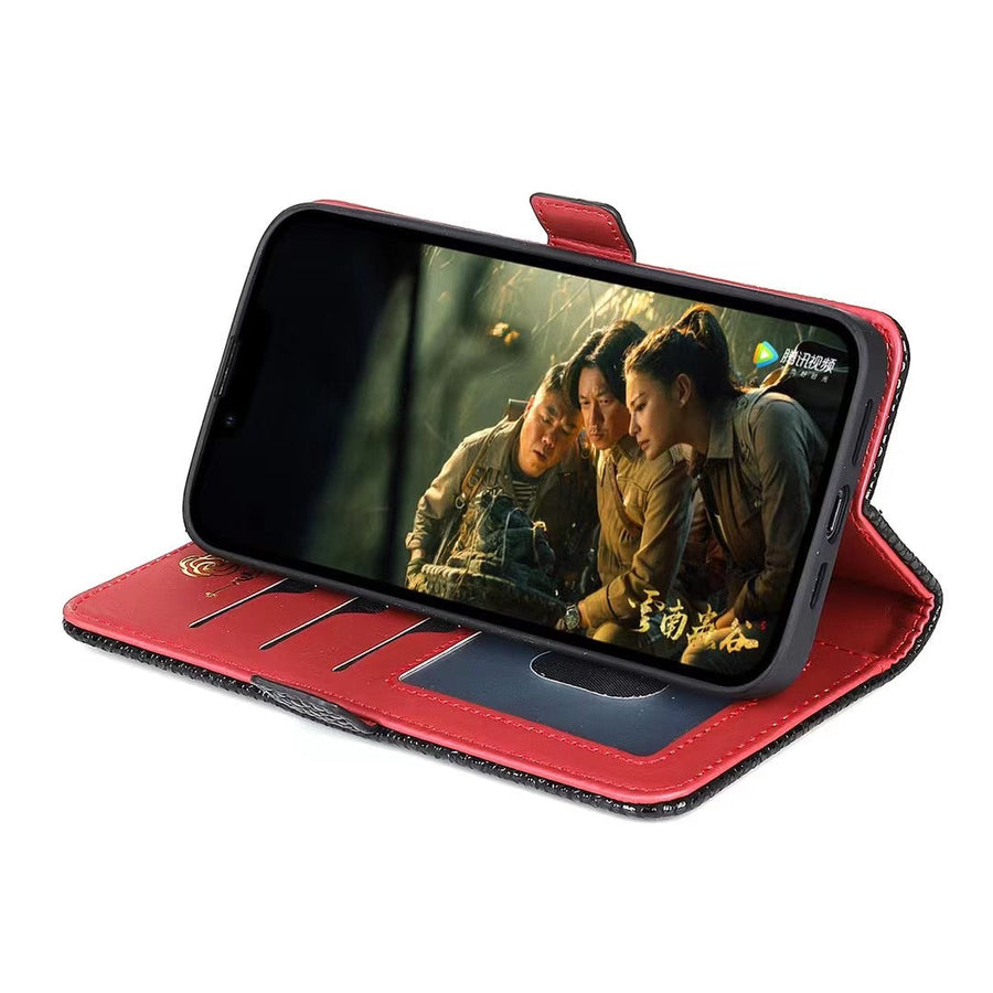 Signature Wallet Phone Case with Card Slot