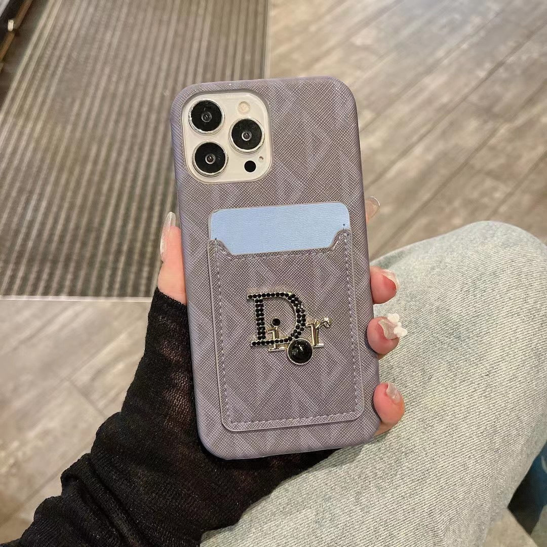 Luxury iPhone Case with Card Holder