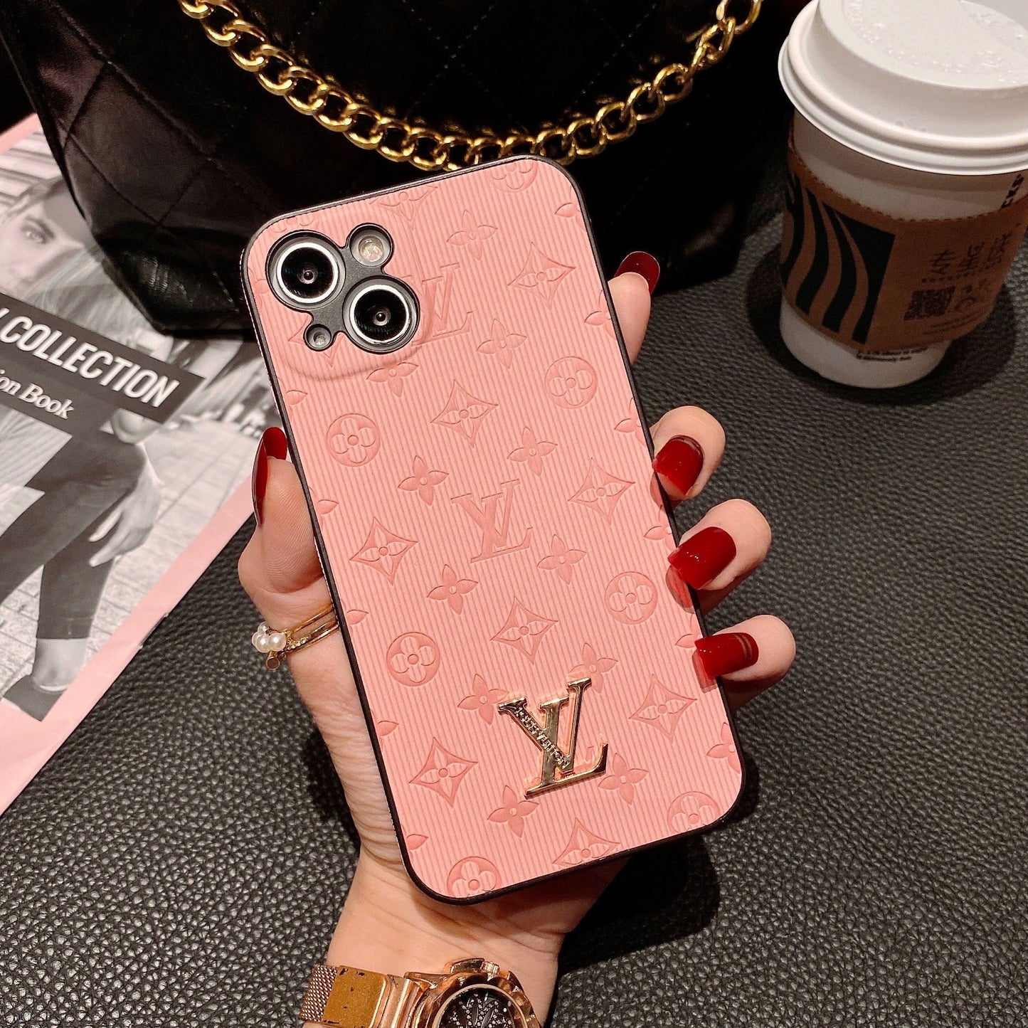NEW LV Shine x Mono iPhone Case