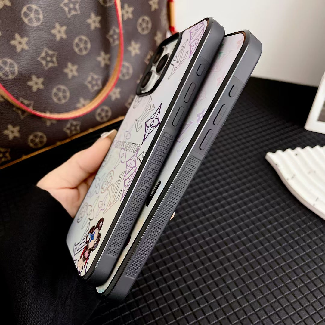 Classic Mono Full Cover iPhone Case