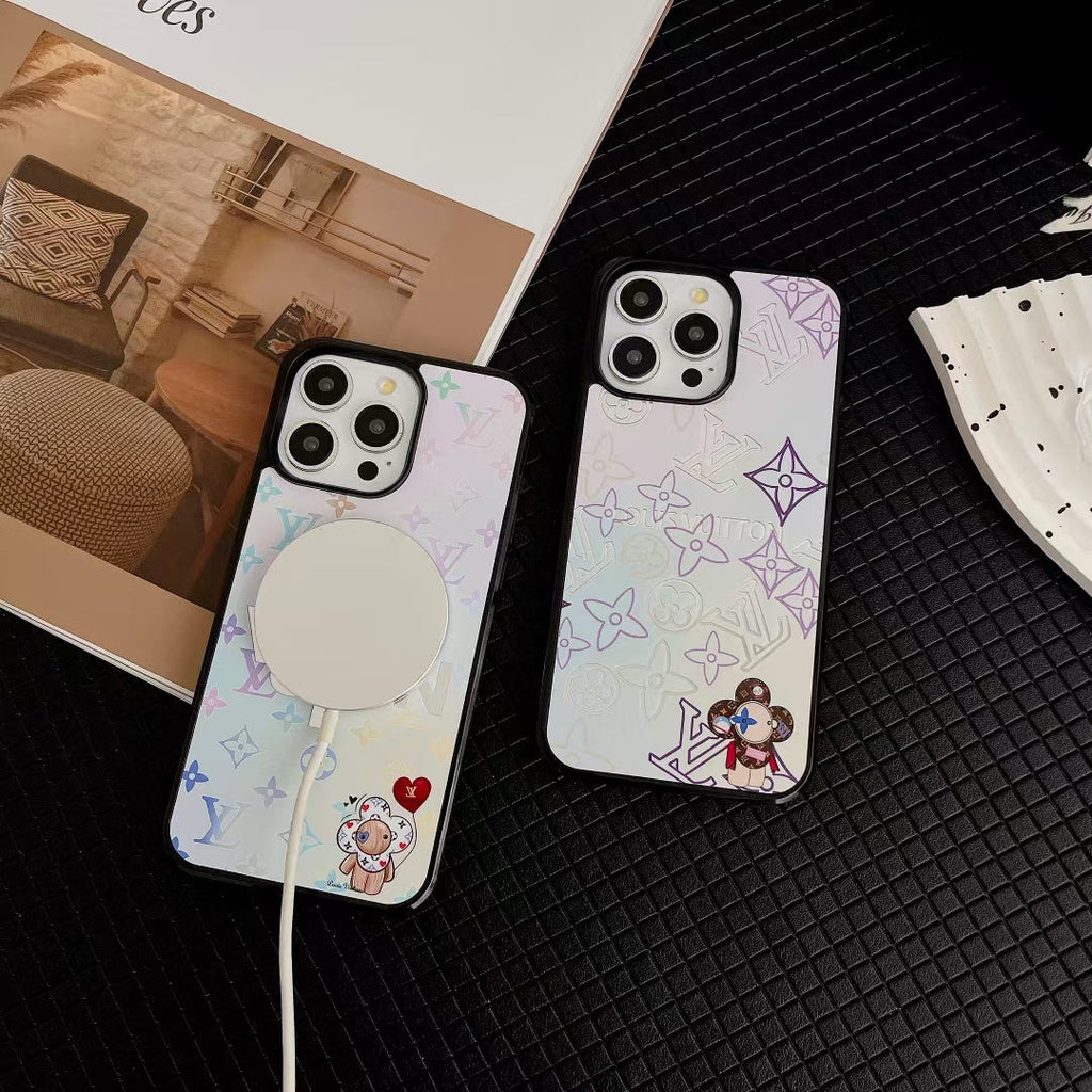 Classic Mono Full Cover iPhone Case