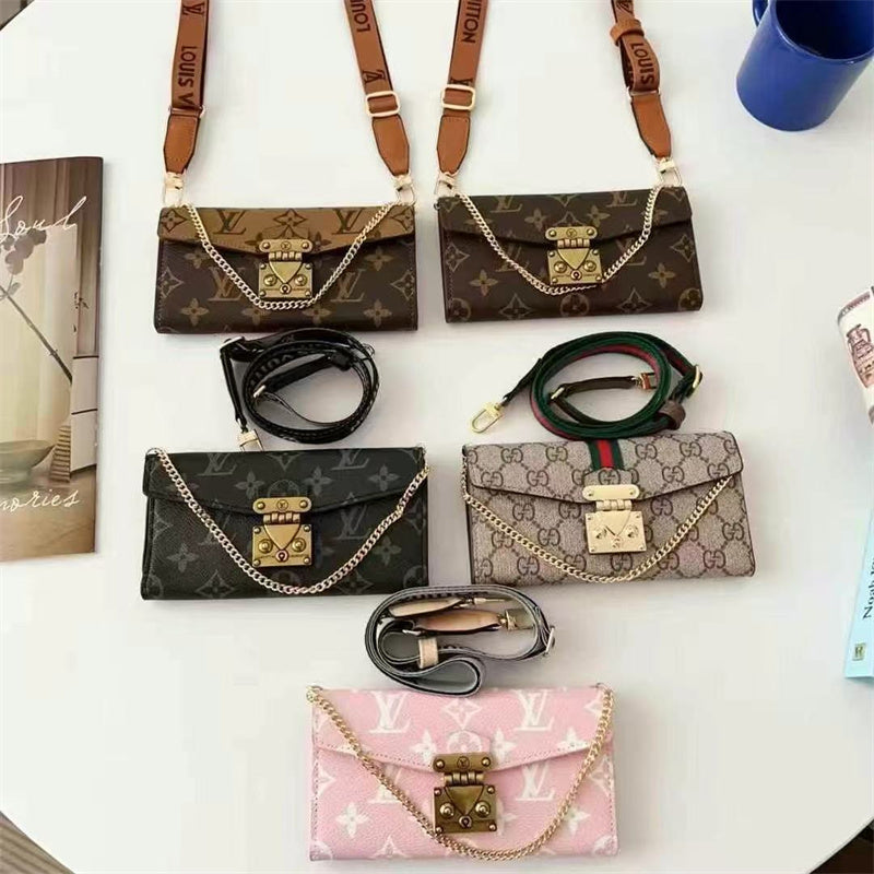 Monogram LV Luxurious Phone Case With Strap