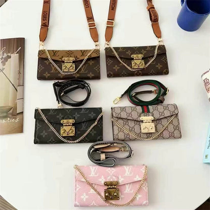 Monogram LV Luxurious Phone Case With Strap