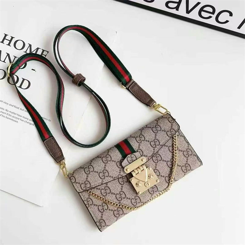 Monogram LV Luxurious Phone Case With Strap