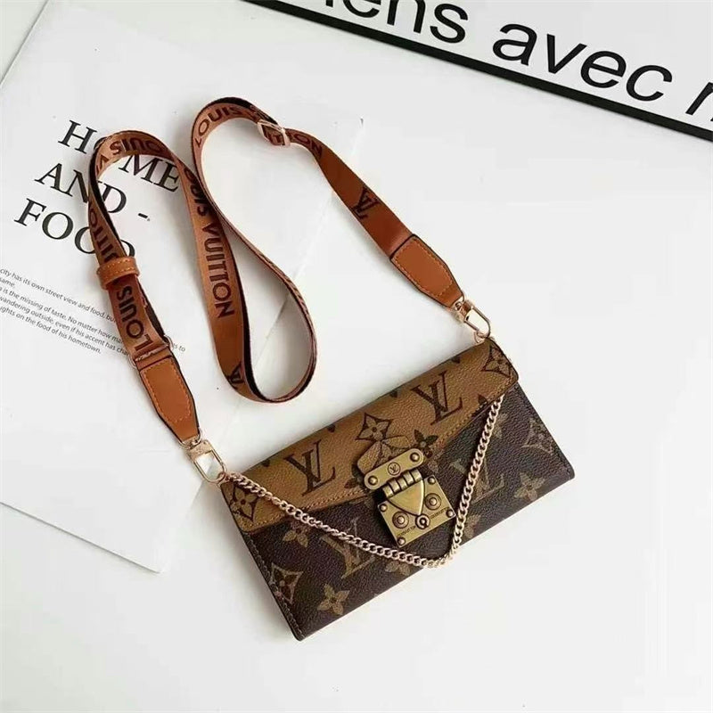 Monogram LV Luxurious Phone Case With Strap