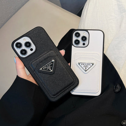 Luxurious leather iPhone case