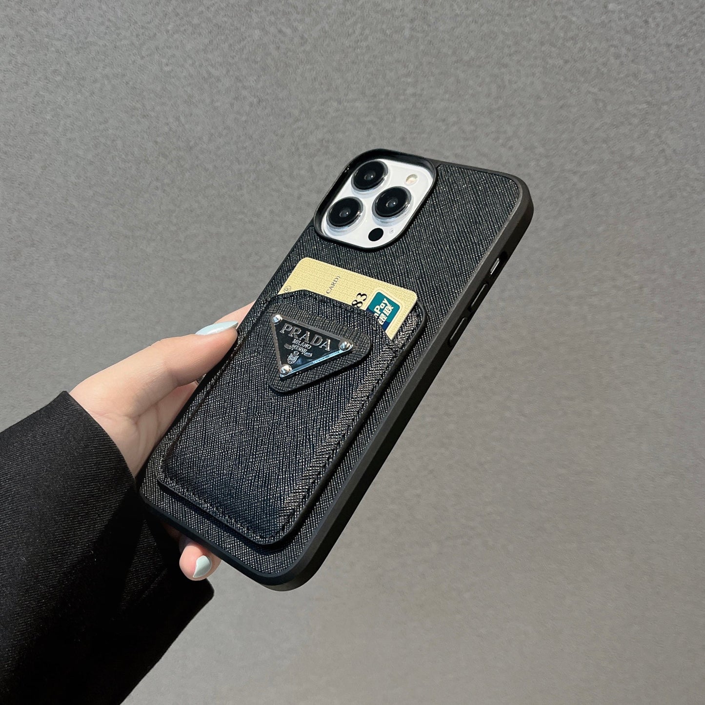 Luxurious leather iPhone case