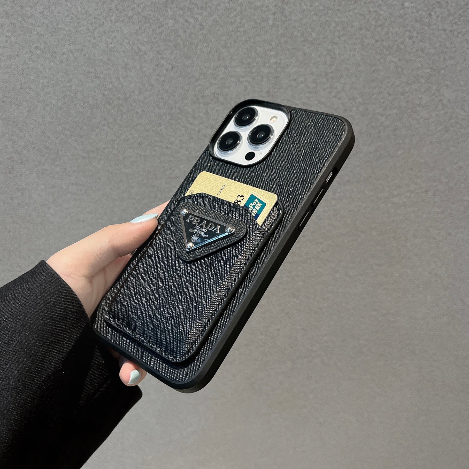 Luxurious leather iPhone case