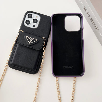 Luxurious leather iPhone case