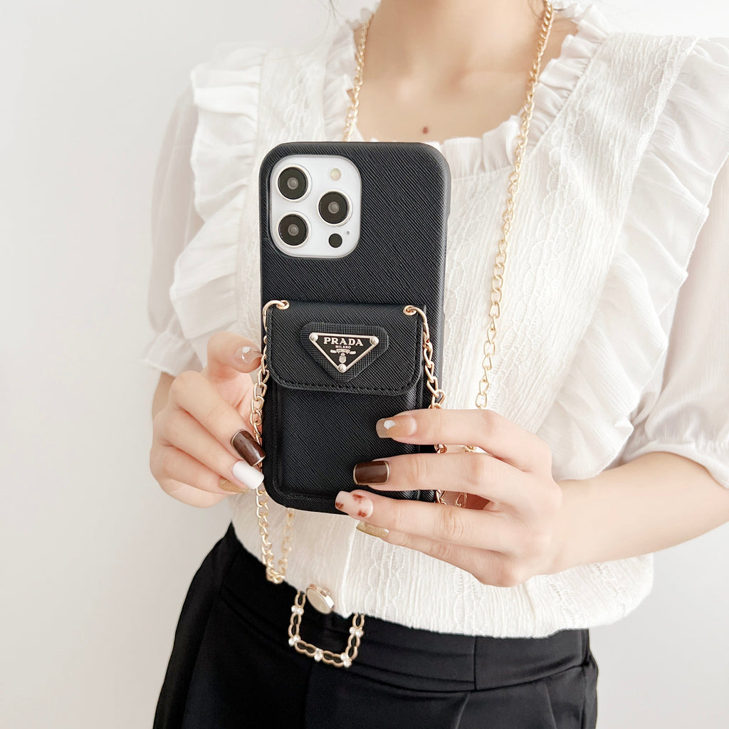 Luxurious leather iPhone case