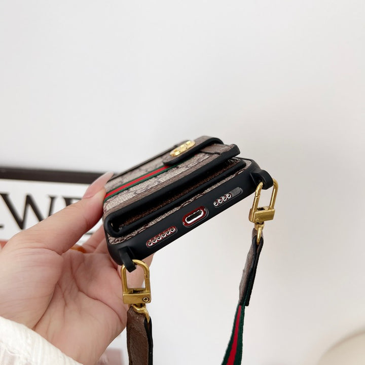 Luxury Card Bag Chain Classic iPhone Case