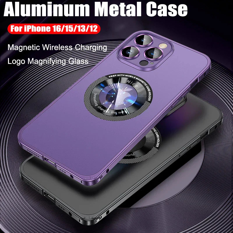 Metal Frame Magnetic Cover