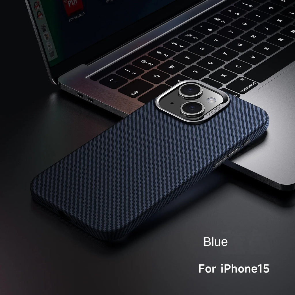 Kevlar Texture Magnetic Cover