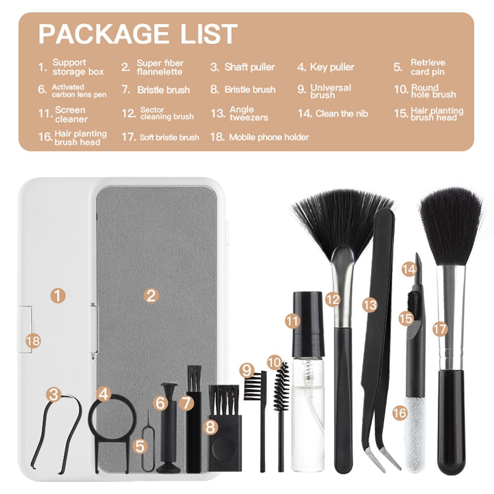 18 in 1 Multifunctional Cleaning Set