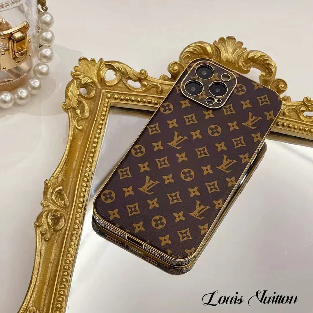 Luxury Elegant Lv Monogram iPhone Case