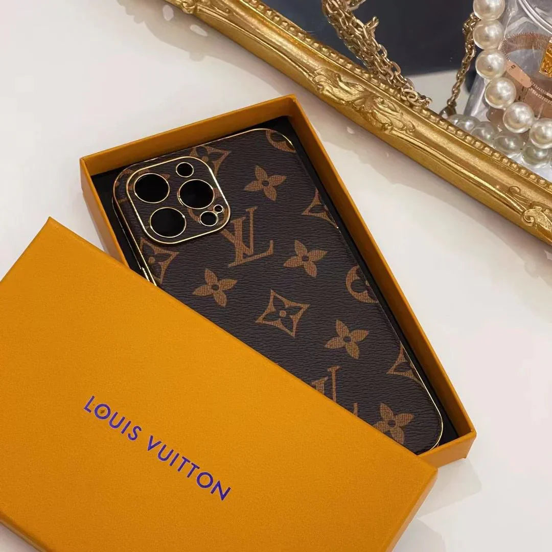 Luxury Elegant Lv Monogram iPhone Case