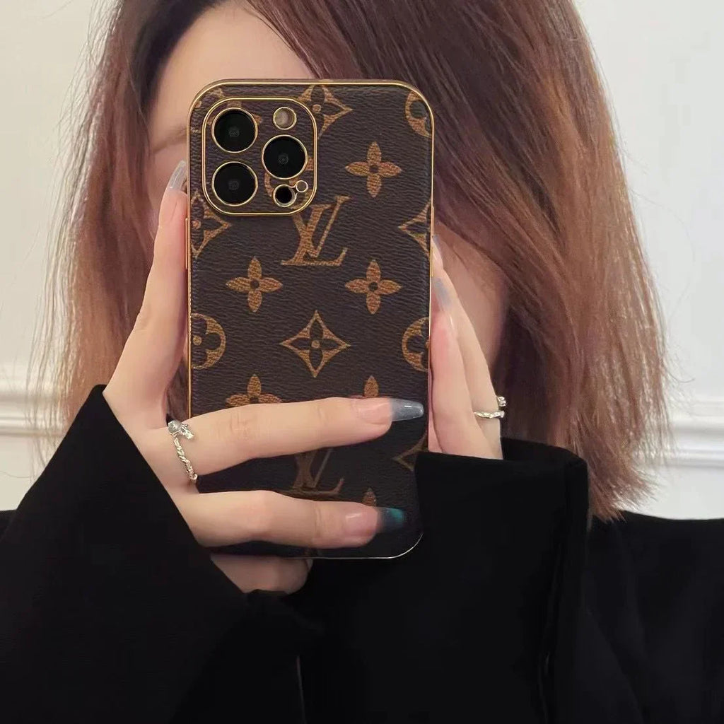 Luxury Elegant Lv Monogram iPhone Case