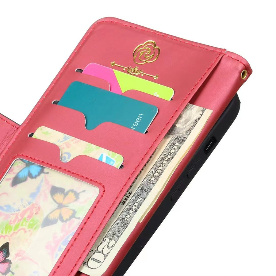 Signature Wallet Phone Case with Card Slot