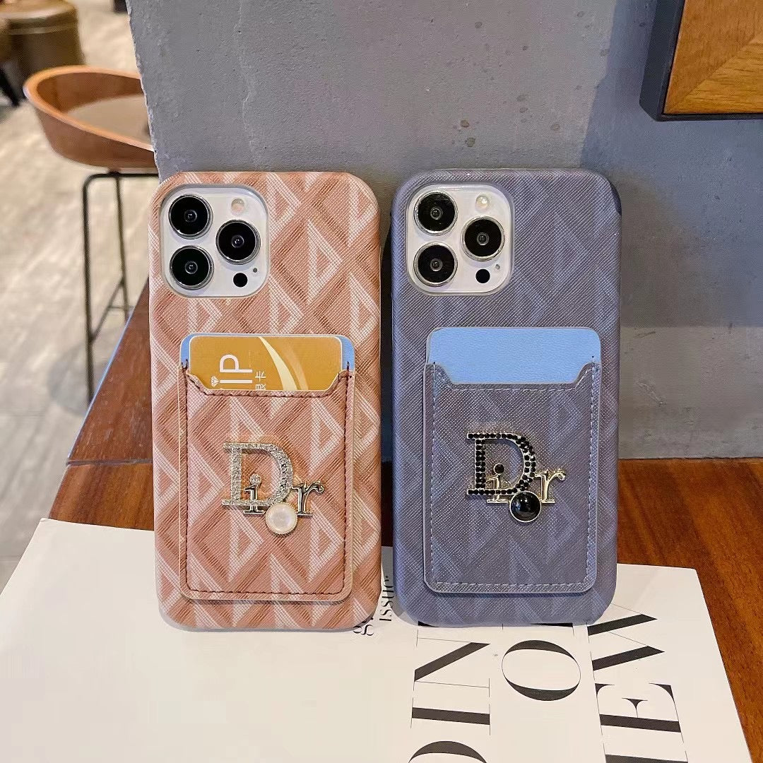 Luxury iPhone Case with Card Holder