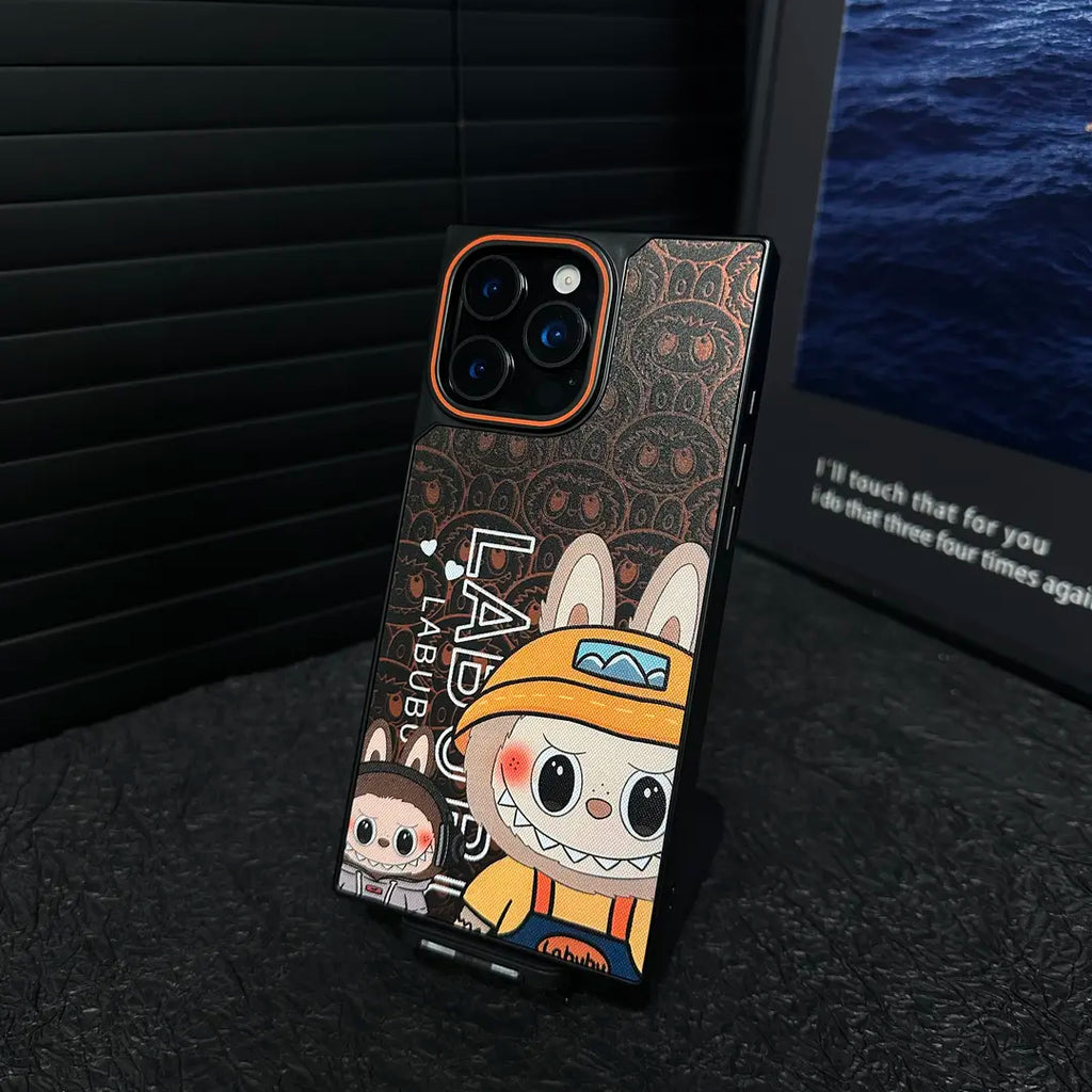 Square Labubu iPhone Case