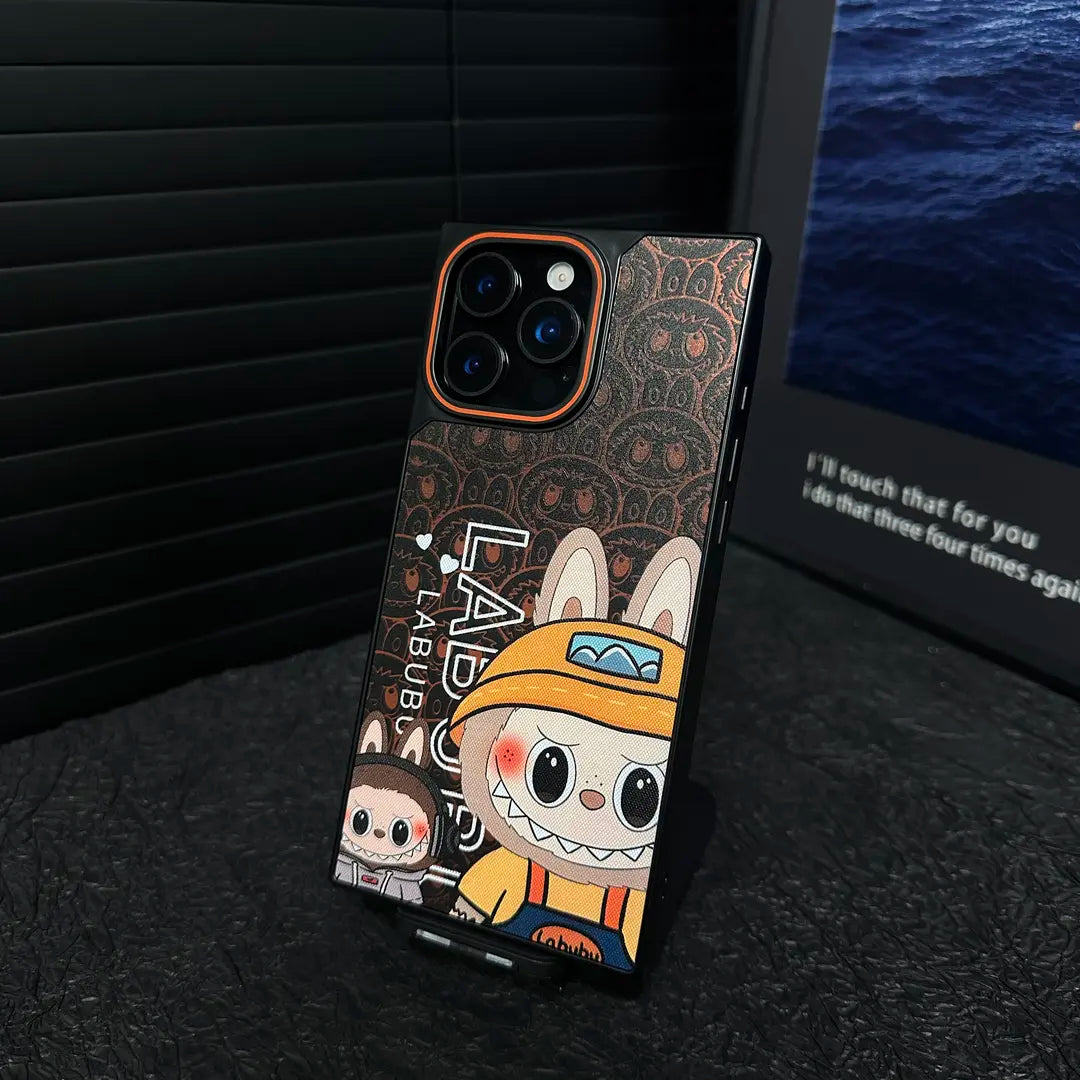 Square Labubu iPhone Case