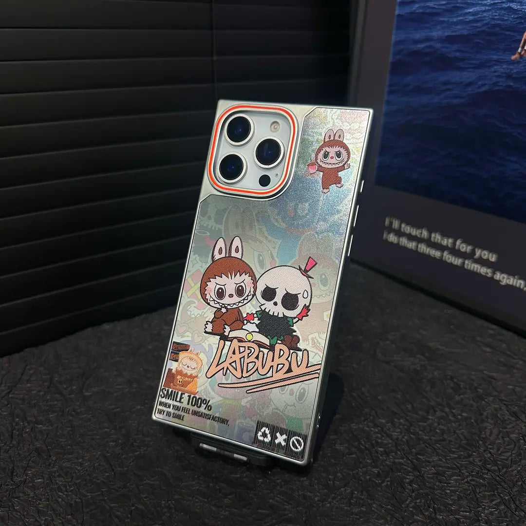 Square Labubu iPhone Case