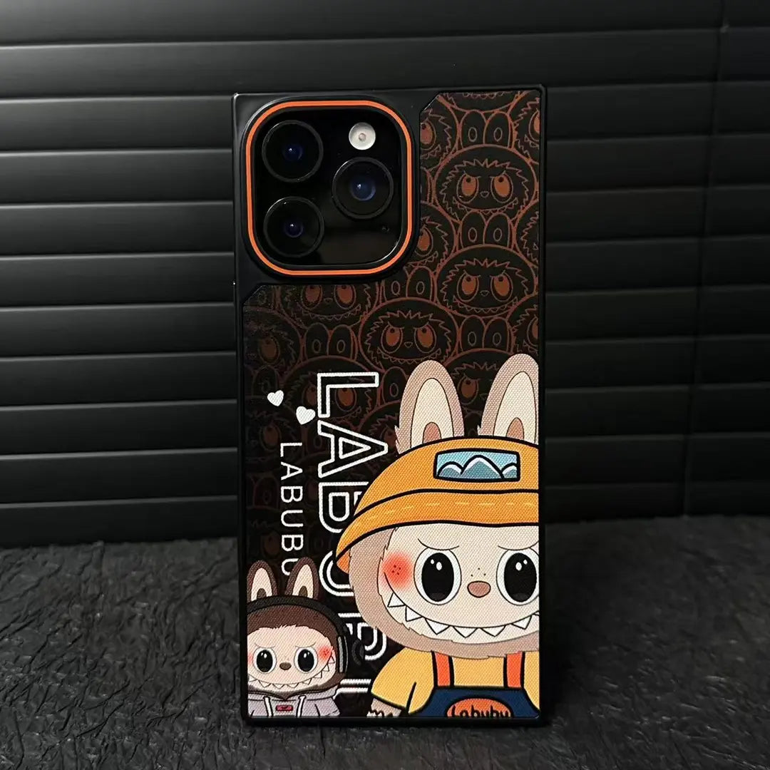 Square Labubu iPhone Case